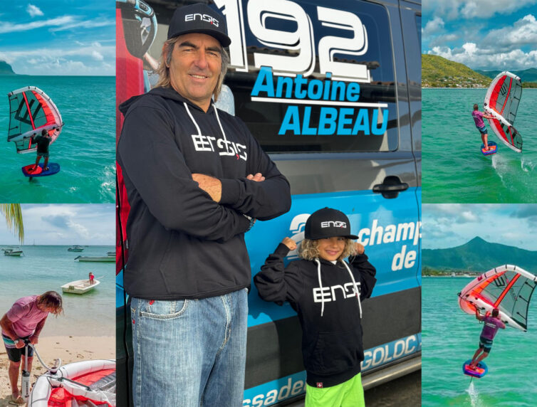 ENSIS Wing Foil team Antoine Albeau