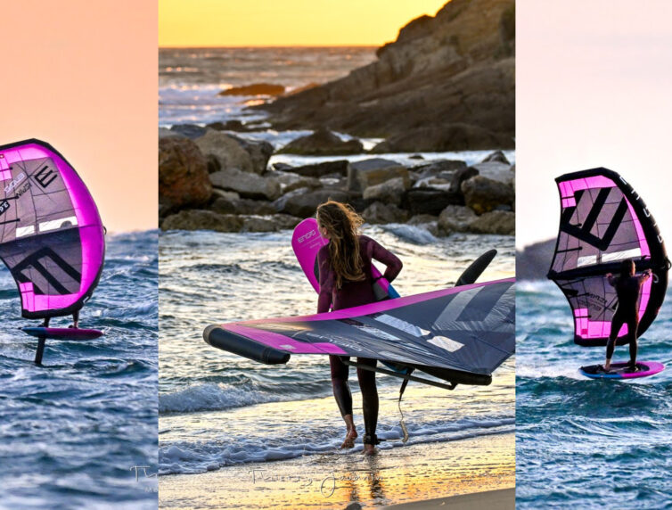 Flora Artzner joins the ENSIS Wing Foil team